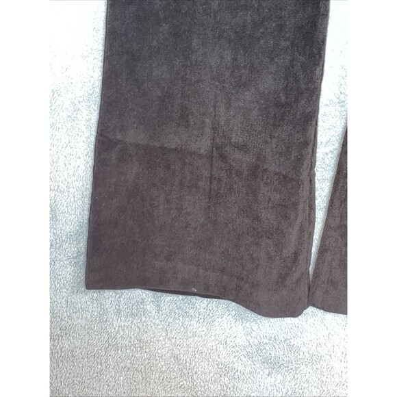Norma Kamali Pants Womens 16 Black Corduroy Bootcut Old Money Quiet Luxury - Picture 9 of 10